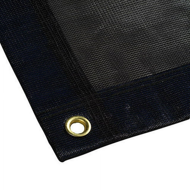 HD Black Mesh Tarp - 7' x 18'